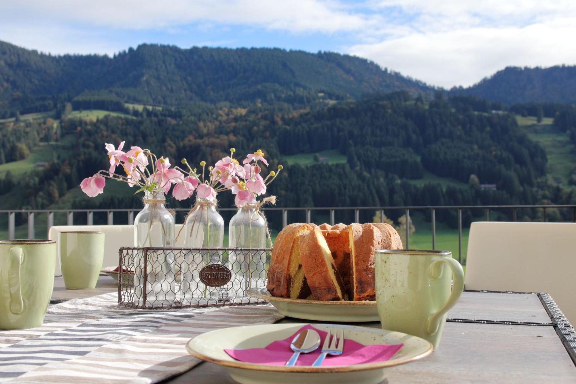 Ferienwohnung Hochsiedel Oberstaufen Luaran gambar
